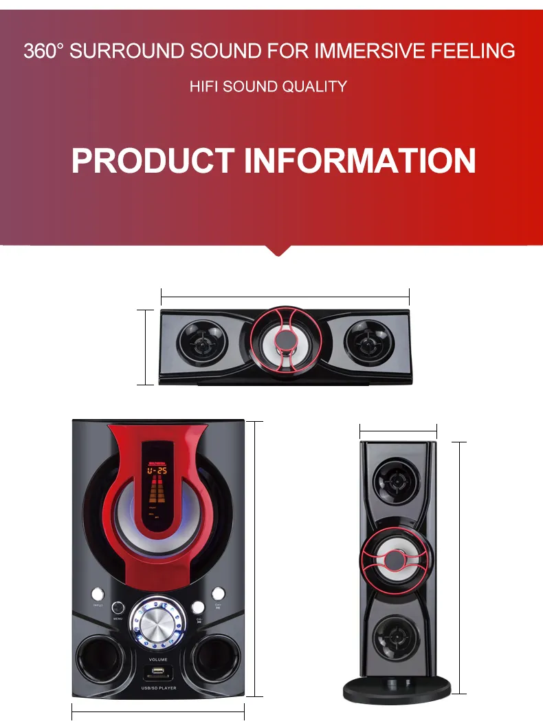 Mx-A50 Home Theatre Speaker