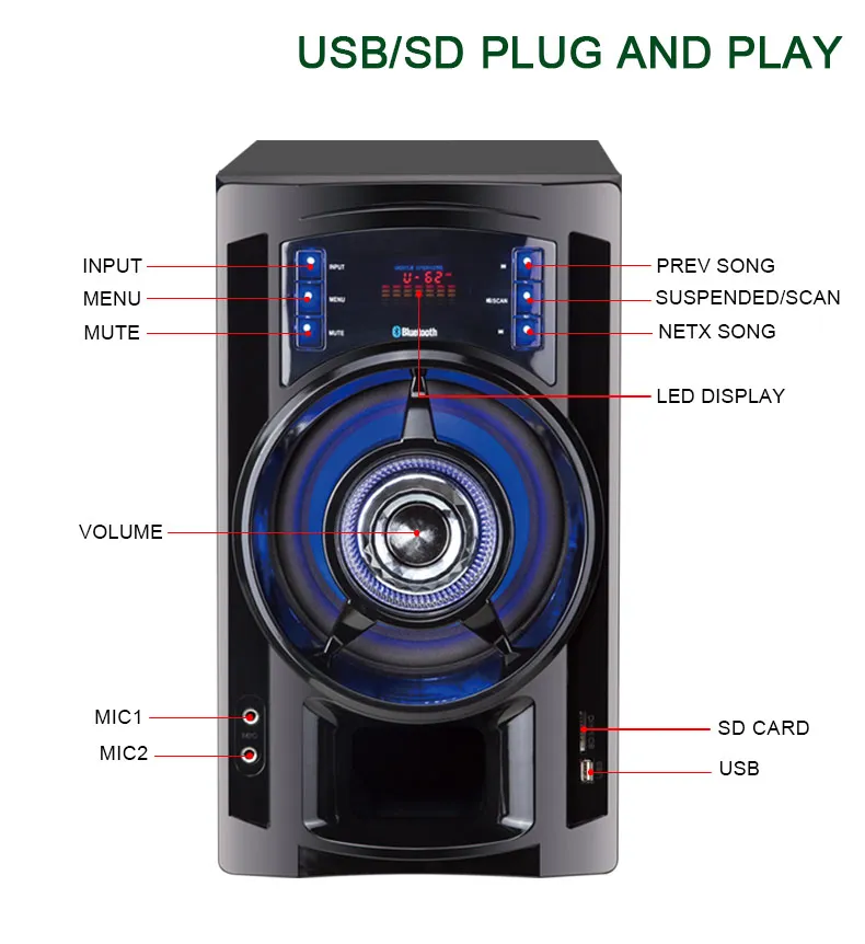 Ht-8806 Home Theatre Speaker