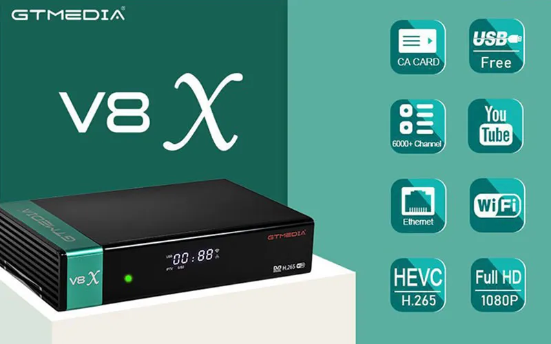 Good Quality TV Box DVB-S2/S2X Satellite Receiver Made in China Set Top Box