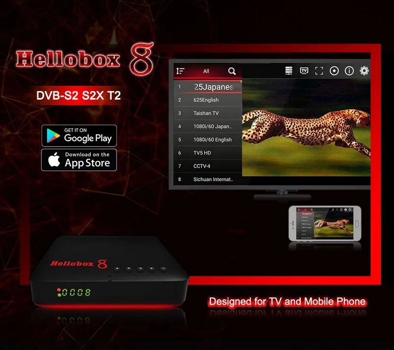 Factory Supply TV Box Cheap Price Satellite Receiver DVB-S2/S2X/T2 Set Top Box