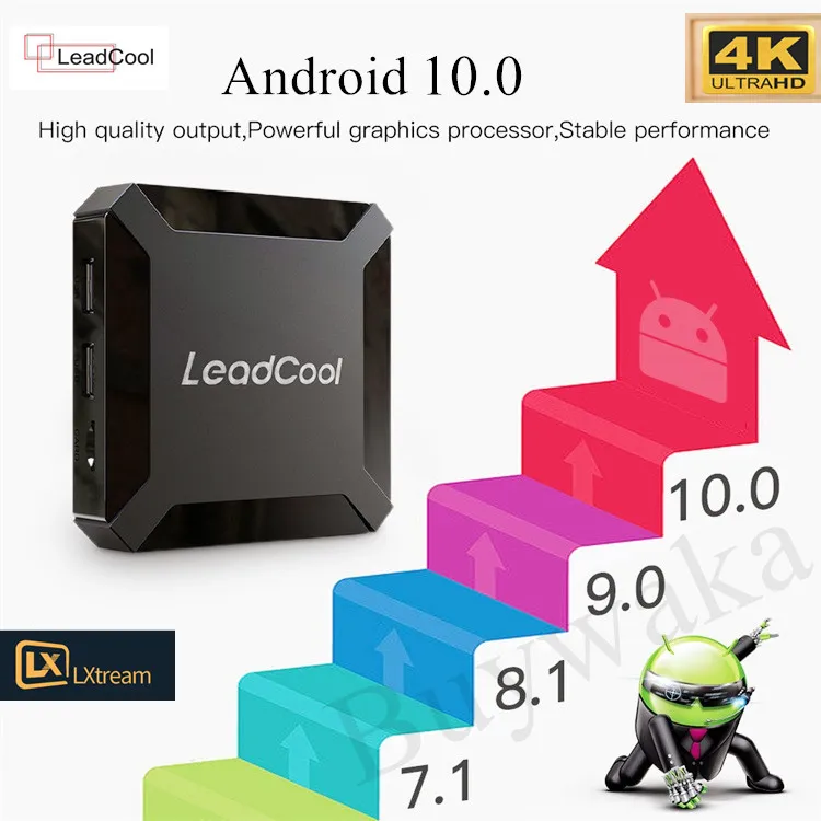 Leadcool Allwinner H313 Android 10 Set Top Box Smart TV Receiver 2GB