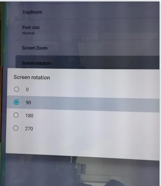Horizontal and Vertical Screen Switching Set Top Box 4K