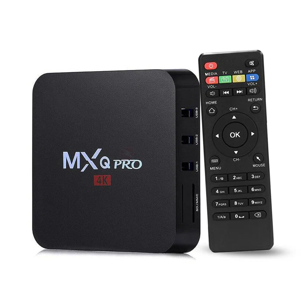Rk3288A Mxqpro 4K Android 13 Smart TV Set Top Box