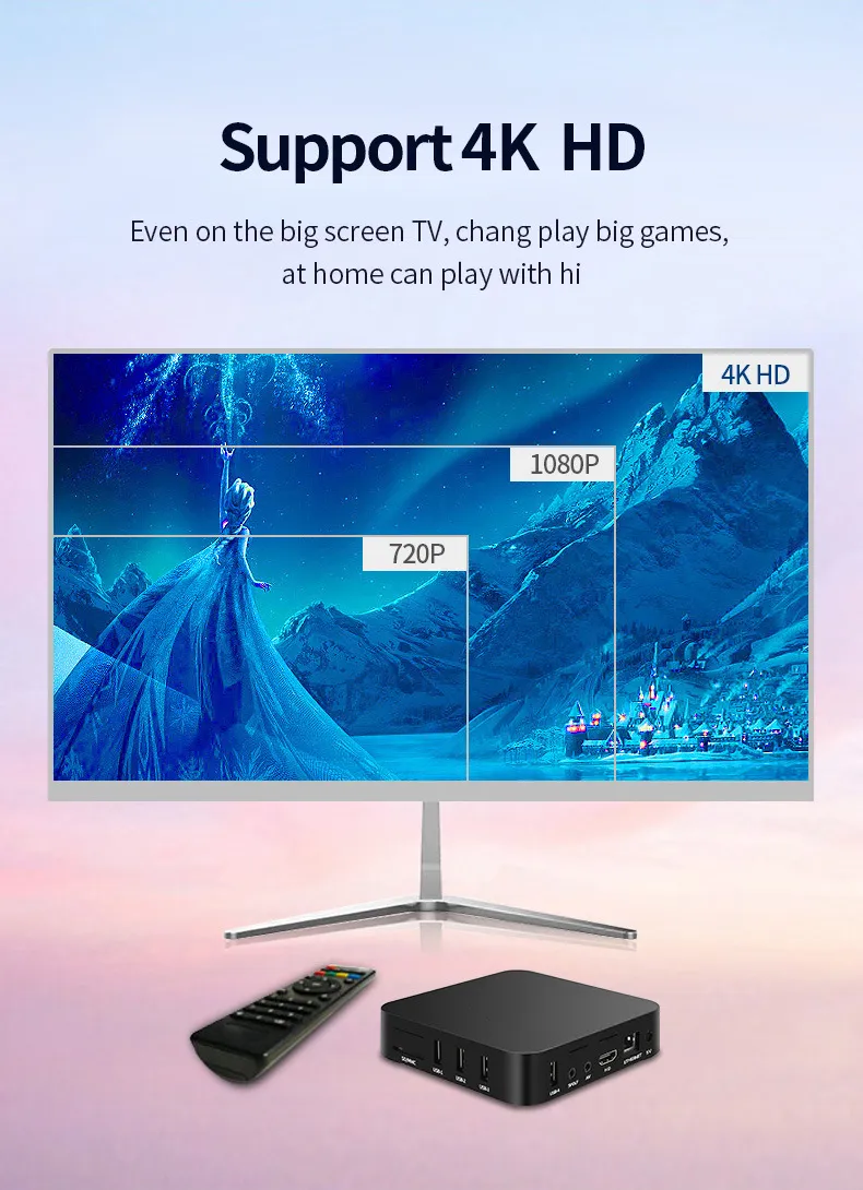 Rk3288A Mxqpro 4K Android 13 Smart TV Set Top Box