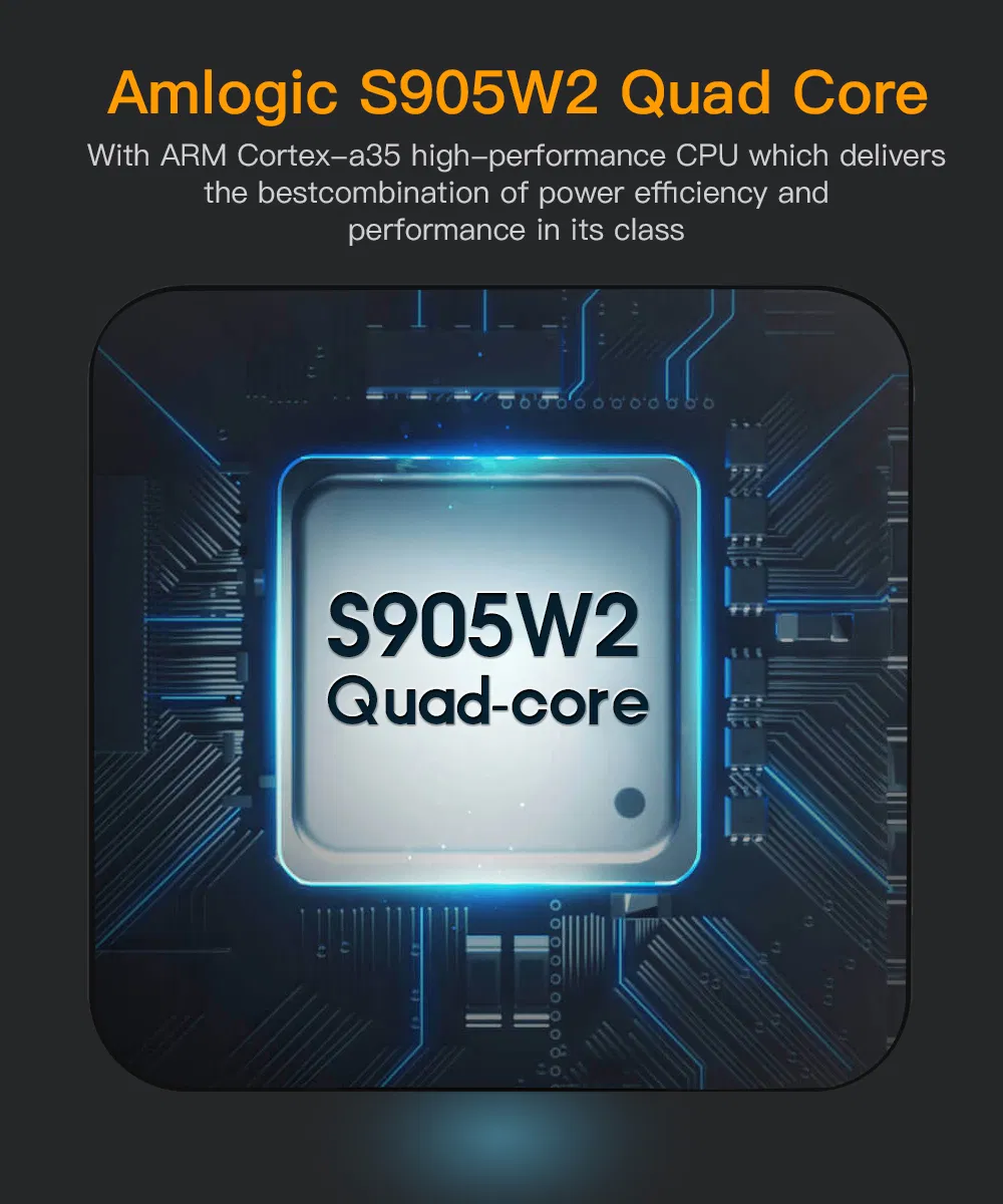 Factory OEM Hot Sale Amlogic S905W2 4K Firmware Android TV Box PRO 2.4G 5g Dual WiFi 4GB 32GB Tx Core IPTV Set Top Box