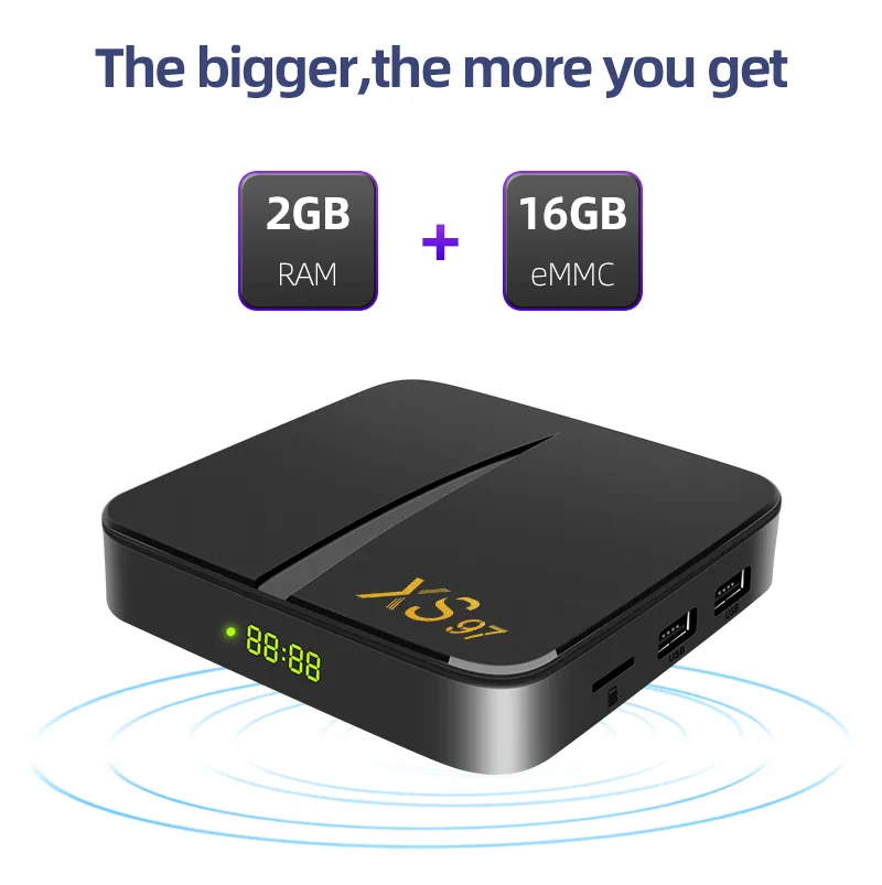Factory OEM Hot Sale Amlogic S905W2 4K Firmware Android TV Box PRO 2.4G 5g Dual WiFi 4GB 32GB Tx Core IPTV Set Top Box