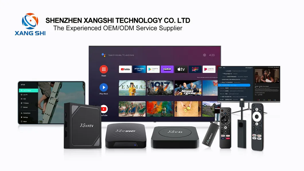 Xs97 Smart Premium IPTV Set Top Box for Streaming