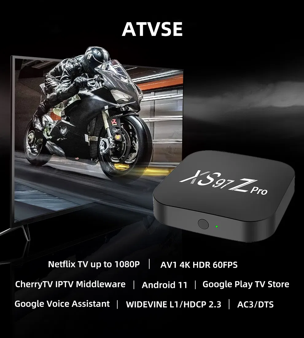 Custom Logo Bt5.0 Dual Brand WiFi Set Top Box Android