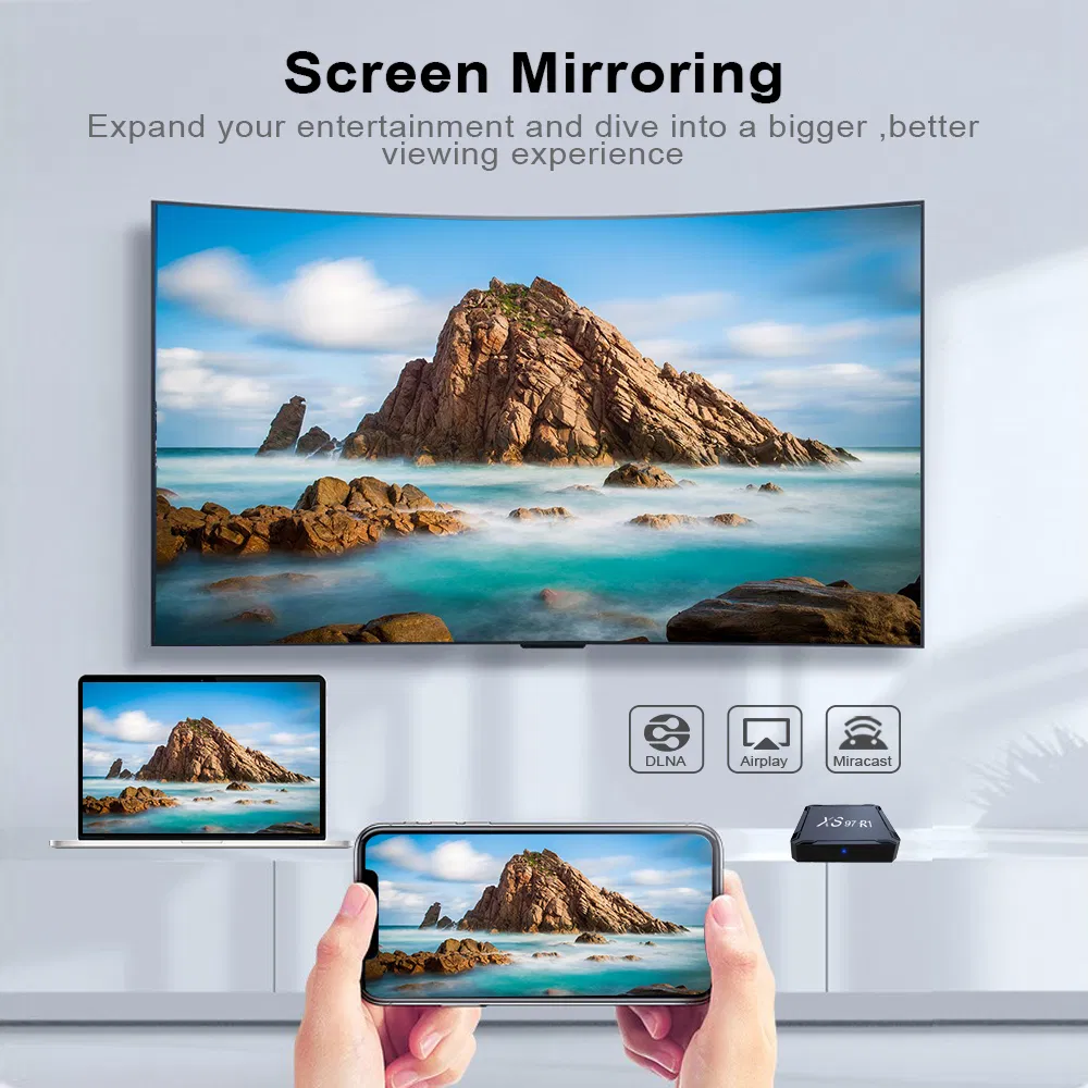 High-Performance Android 11 Streaming Set-Top Box with 2GB RAM