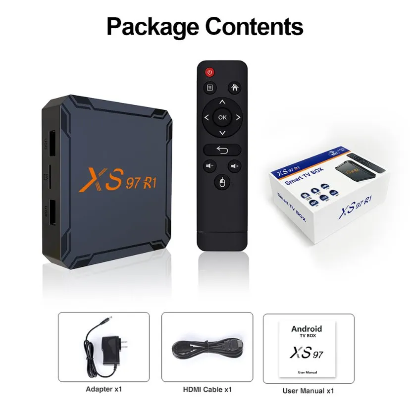High-Performance Android 11 Streaming Set-Top Box with 2GB RAM