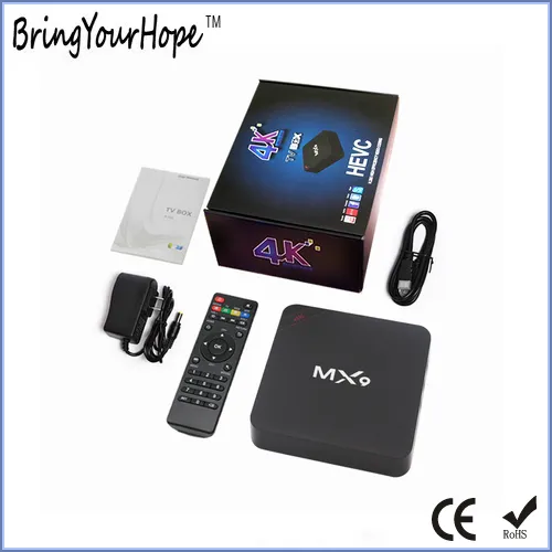 2GB 16GB Rk3228A Mx9 Android TV Set Top Box