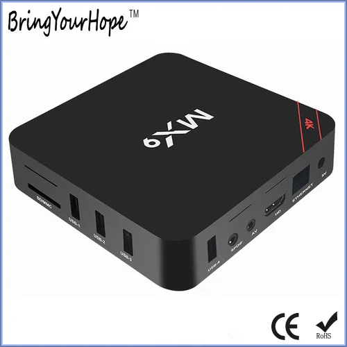 2GB 16GB Rk3228A Mx9 Android TV Set Top Box