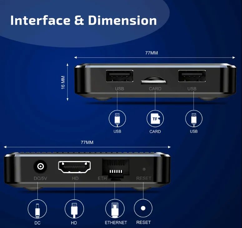 Stick Android Star Google Game PARA Label Certified Free Shiping 2024 for PRO STB Star-Set-Top-Box Remote Control TV Box