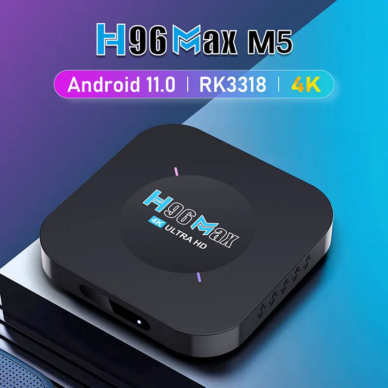 New Set Top Box Rk3318 1/8GB 2/16GB 4K HD Video Output Android 11.0 Smart TV Box