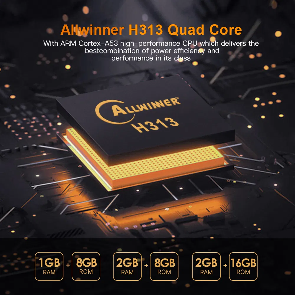 High-Performance H. 265 Hevc Android Streaming Set Top Box