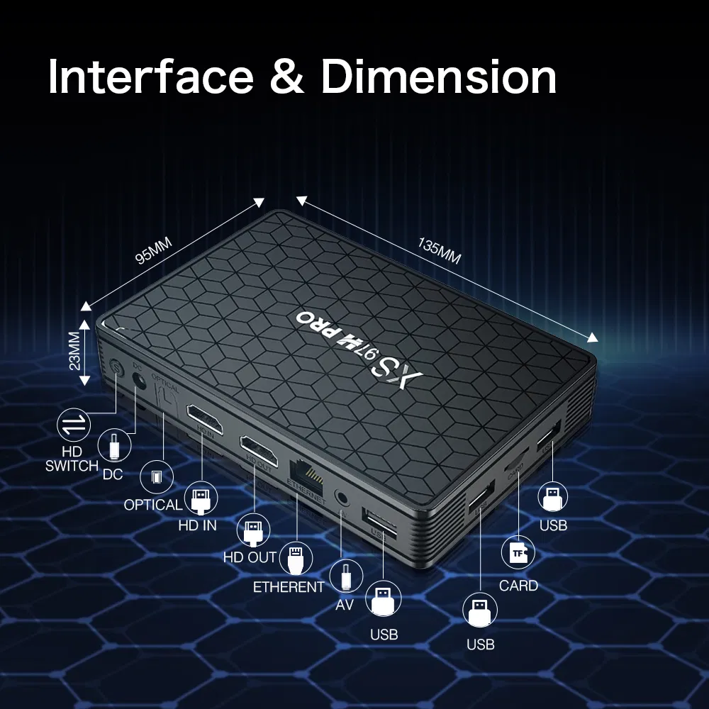 Wholesale New Materials Xs97 H High-Performance Set-Top Box