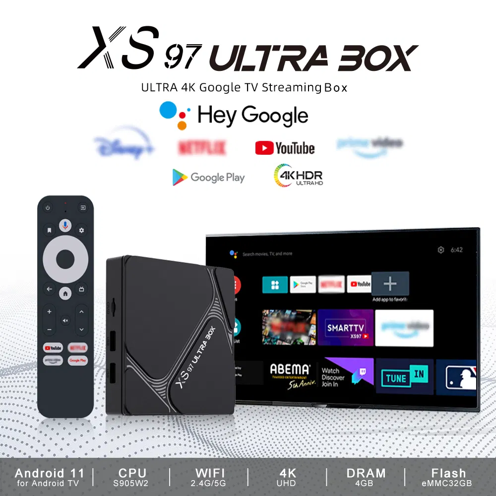 Most Popular Android 11 Amlogic S905y4 TV Box Set-Top Box Shenzhen