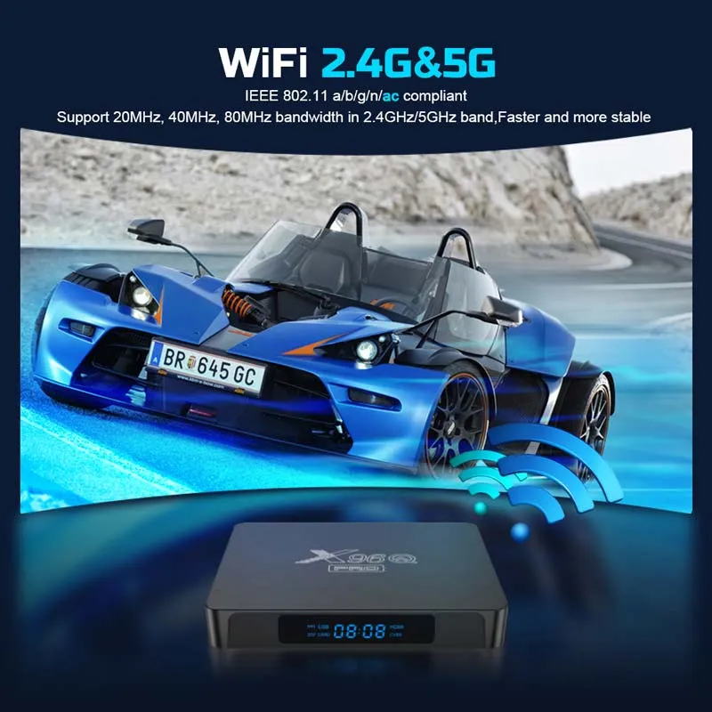 Cheapest Android 10.0 TV Box X96q PRO 8GB/16GB Allwinner H313 Smart Set-Top Box X96q PRO