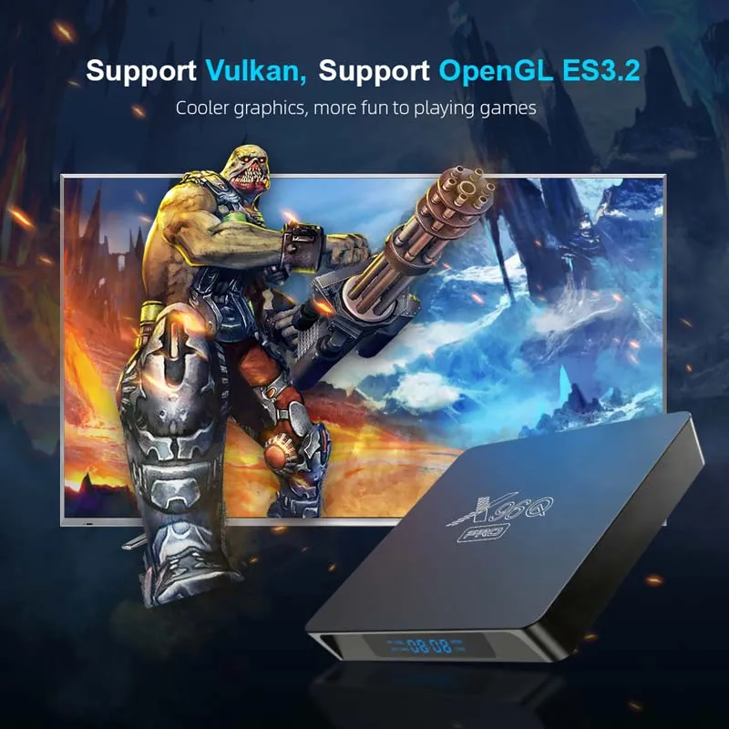 Cheapest Android 10.0 TV Box X96q PRO 8GB/16GB Allwinner H313 Smart Set-Top Box X96q PRO