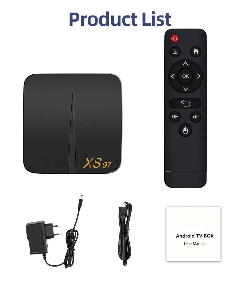 High-Performance Android TV Set-Top Box with 4+32 Configuration