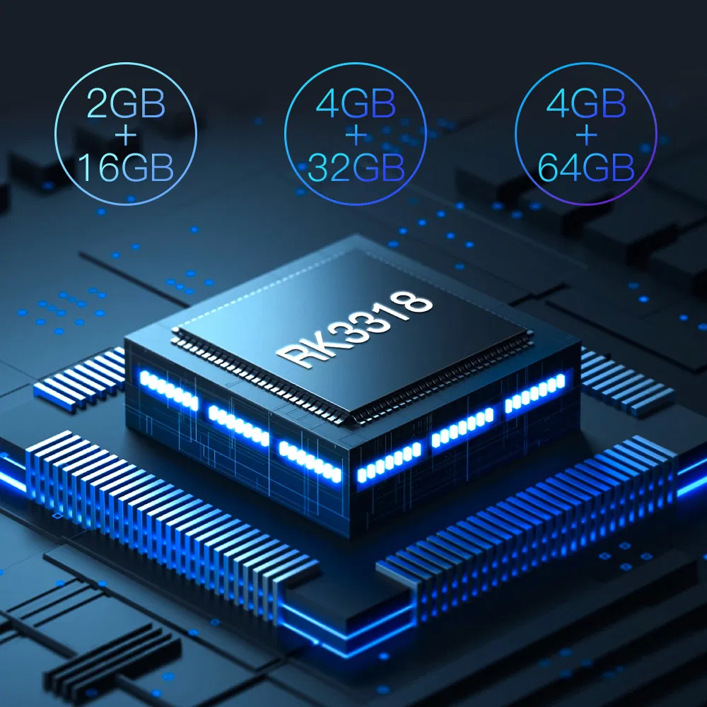 Rk3318 2GB+16GB TV Box High-Definition Network Player 4K HD Android Set-Top Box