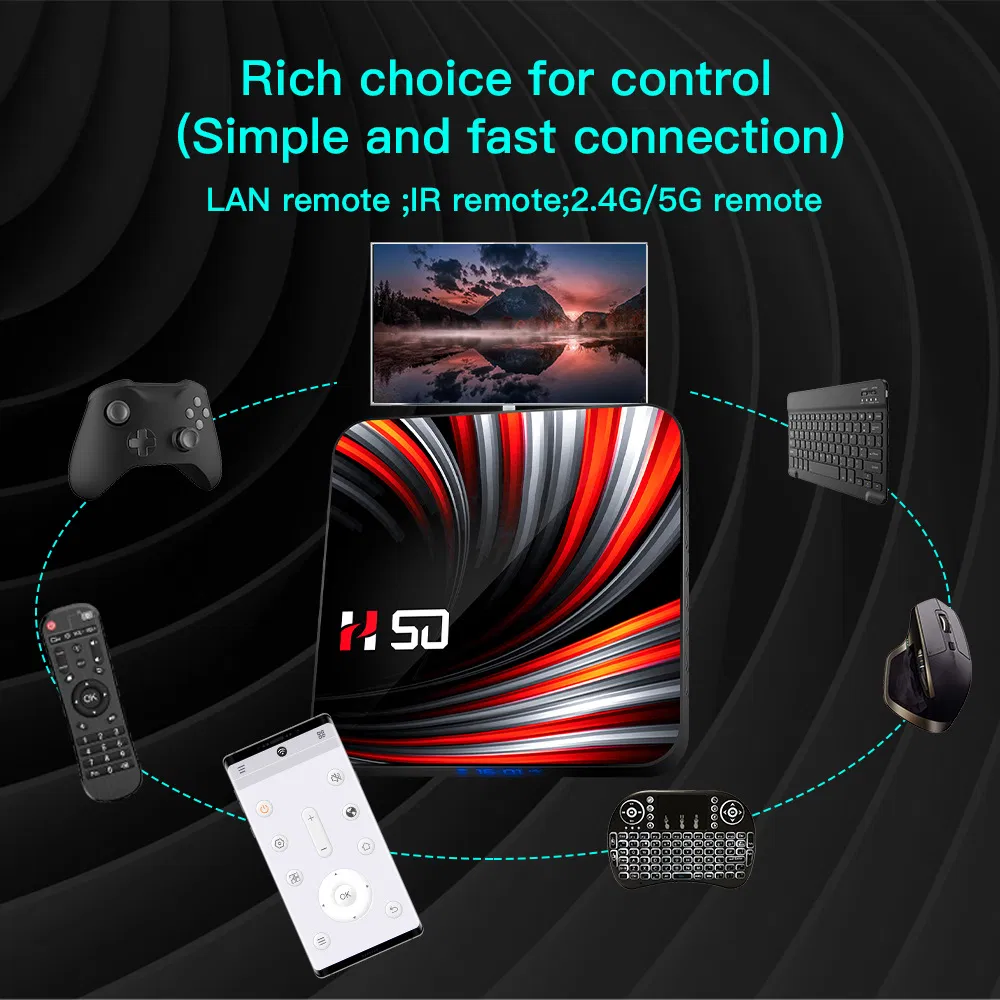 Rk3318 2GB+16GB TV Box High-Definition Network Player 4K HD Android Set-Top Box