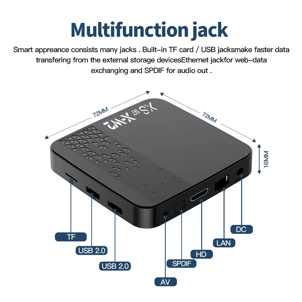 Popular Xs97 X-W2 Amlogic S905W2 Android 11 Bt Set Top Box New Innovations 4K