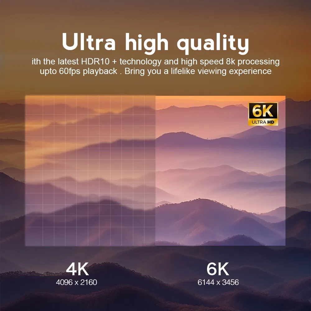 The Most Popular Xs97X-618 H618 Android 12 1080P Full HD 6K Set Top Box Best Price