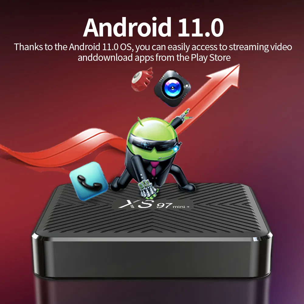 Factory Cheap Price Xs97 Mini+ Set Top Box Amlogic S905W2