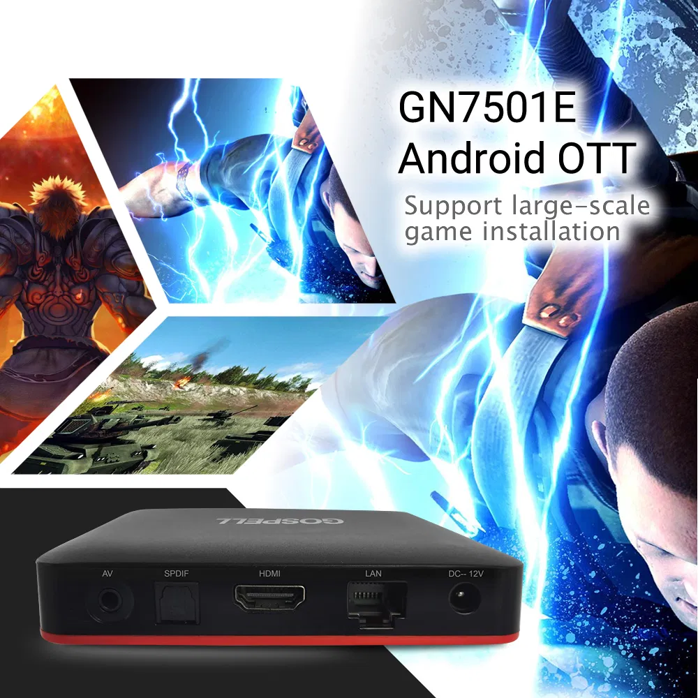 Android 7.0 TV Box Ott Set Top Box 4K