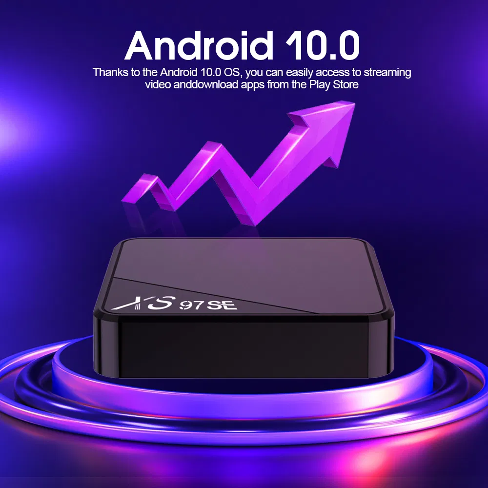 New Factory Xs97 Se Android 10.0 Allwinner H313 4K H. 265 Hevc Smart TV Set Top Box with Wholesale Popular
