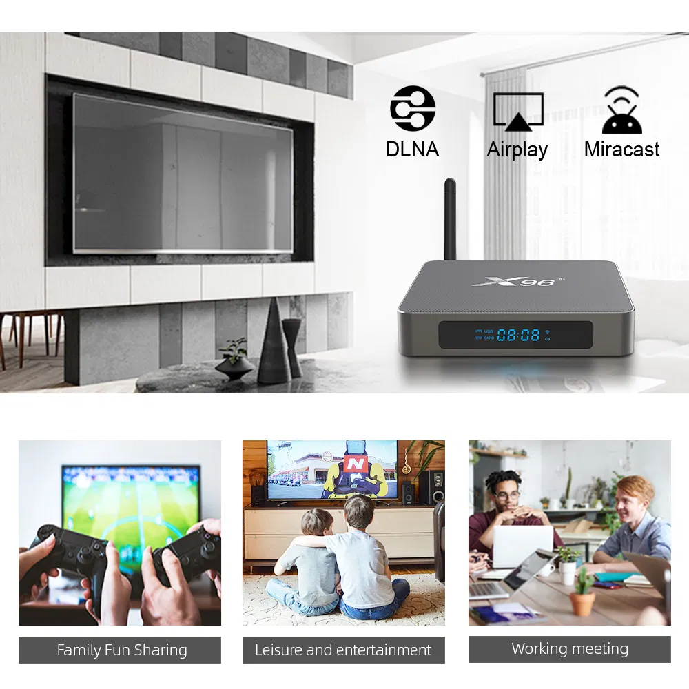 Wholesale Customization 4K HD 128GB ROM Set Top Box Android TV Box