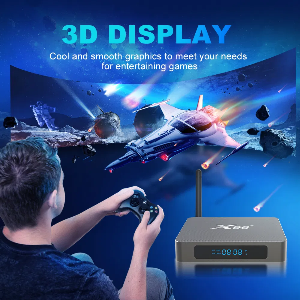 Wholesale Customization 4K HD 128GB ROM Set Top Box Android TV Box