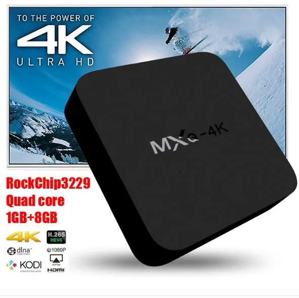Quad Core Mxq-4K Set Top Box TV Box