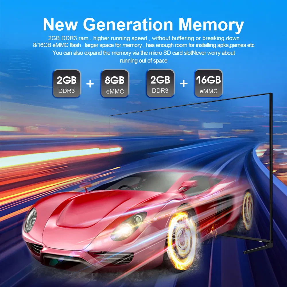 High-Definition Xs97 R1 Set Top Box with Amlogic S905W2