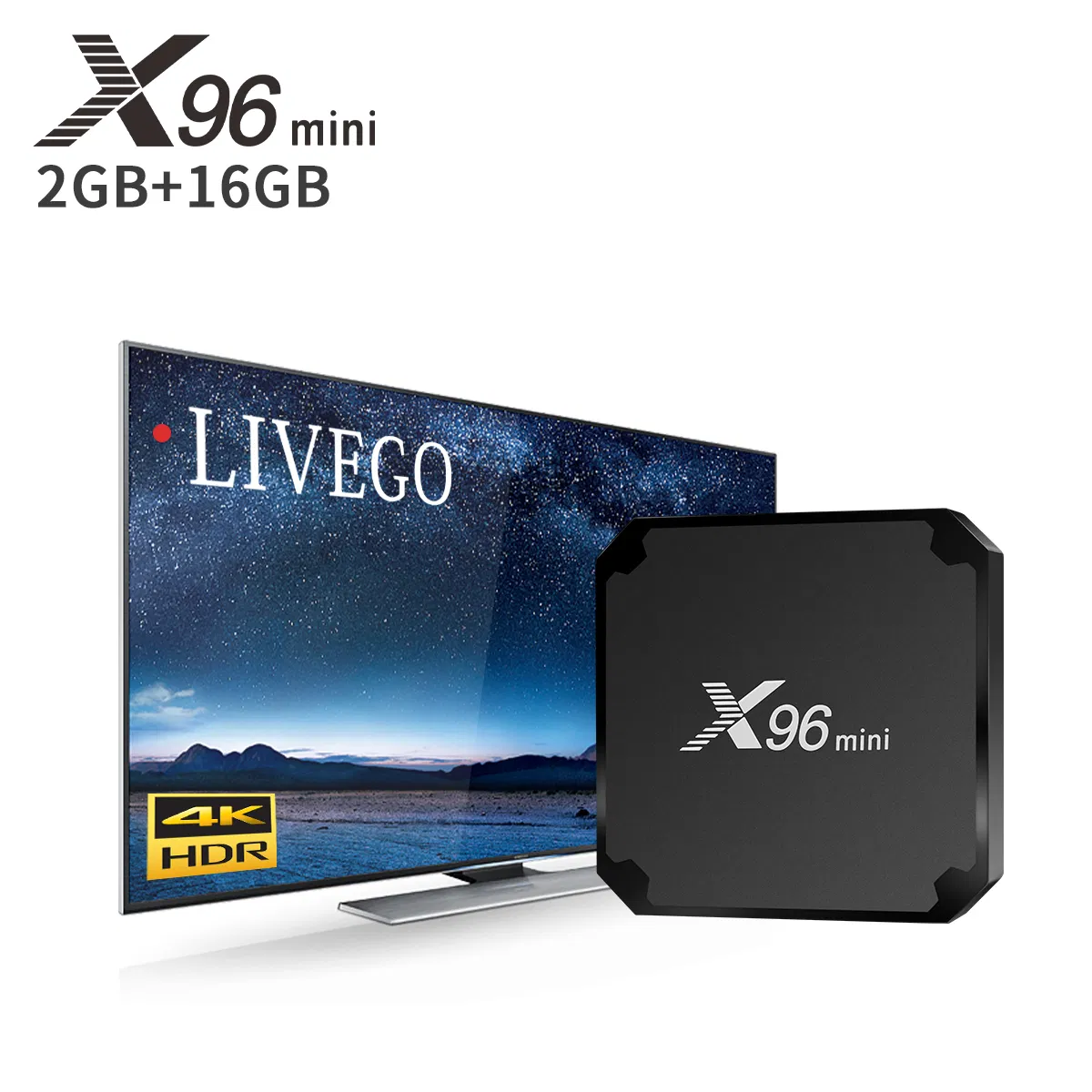 X96mini Android11.0 S905W 5g Set Top Box Quad Core Media Player