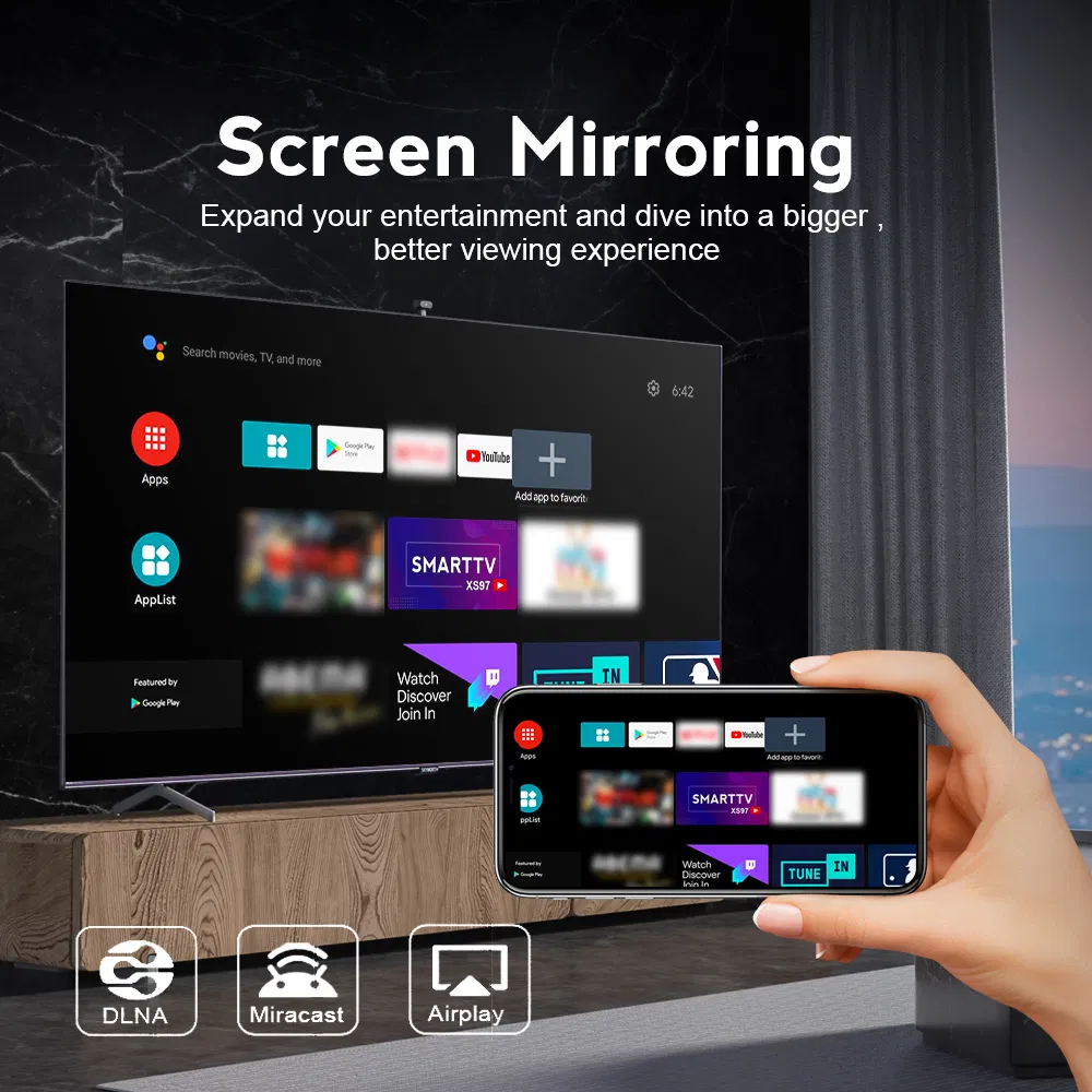 High-Performance Android 12 Xs97 Streaming Set Top Box