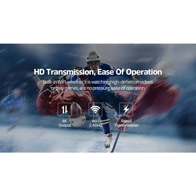 Hot Sale Leadcool Q1304 Rk3229 2g 16g Android 8.1 4K Smart TV Set-Top Box