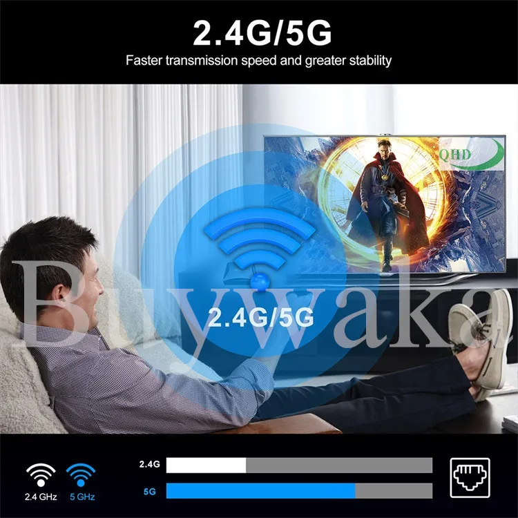 Leadcool Qhd X88 Mini 13 Android Smart Set Top Box 2GB RAM