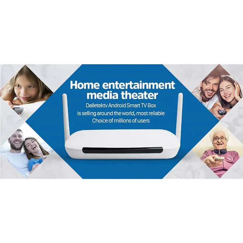 Leadcool Q9 S905W 2g 16g Android 9.0 1GB 8GB 2.4G WiFi 4K Smart IPTV Set-Top Box