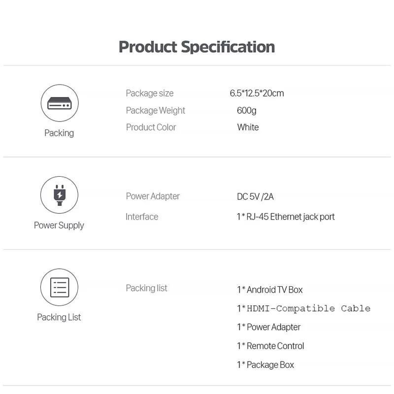 Leadcool Q9 S905W 2g 16g Android 9.0 1GB 8GB 2.4G WiFi 4K Smart IPTV Set-Top Box