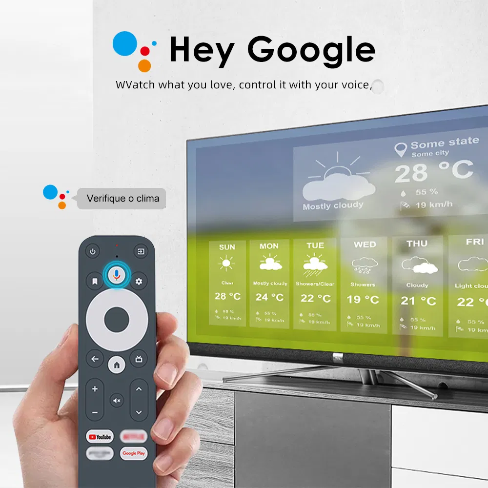 Google Certified Netfiix 4K Smart Android TV Box S905X4 4GB 32GB Android 11 ATV Set Top Box