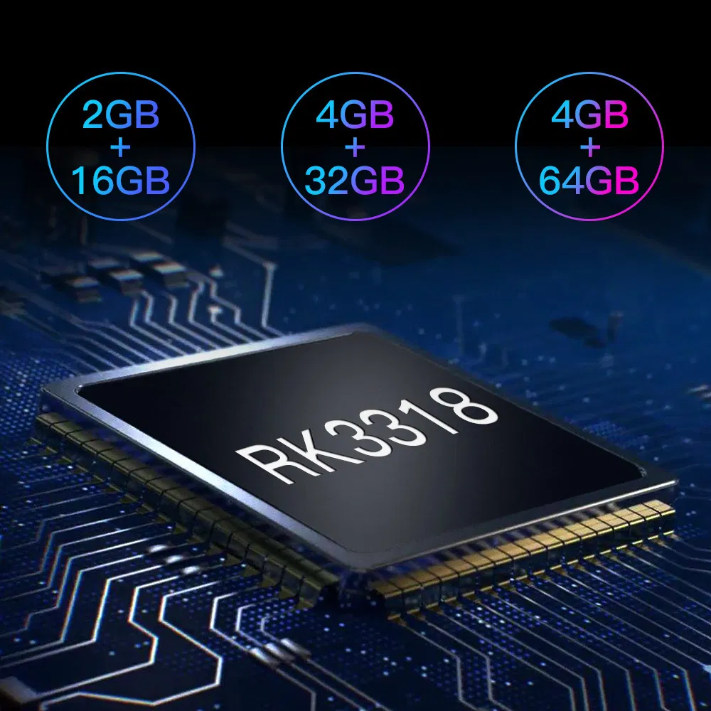 Android 10 Network Set-Top Box 4GB RAM 32GB ROM Rk3318 TV Box