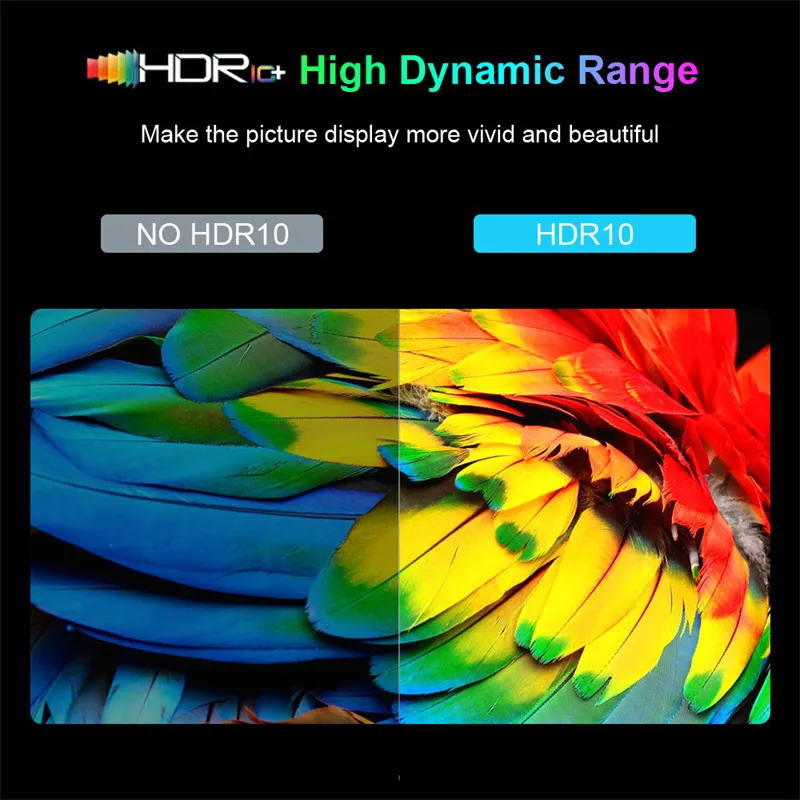 2023 New TV Box HK1 Rbox K8 Allwinner H618 2.4G/5. G WiFi6 Bt5.0 Dual WiFi 8K Quad Core Set Top Box Support 6K 4K 100m LAN