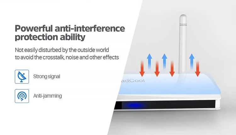 Leadcool Android 11.0 TV Box 2GB+16GB 4K HD Android Smart TV Box Streaming Media Player H. 265 WiFi Set Top Box