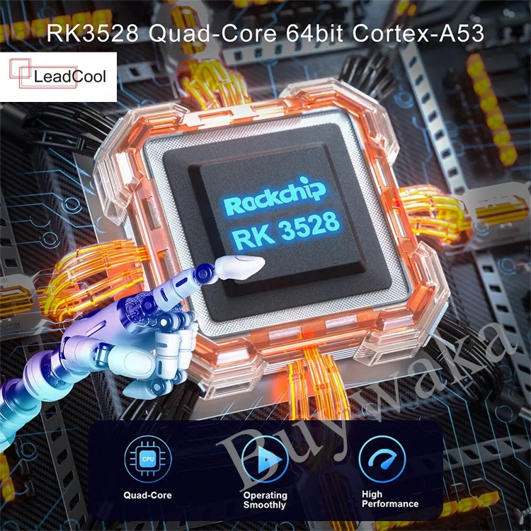 Android 13 Qhd Leadcool Smart TV Box 2GB 16GB Storage 4K Set Top Box