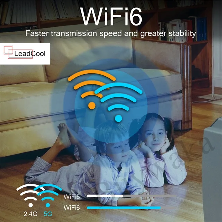 Android 13 Qhd Leadcool Smart TV Box 2GB 16GB Storage 4K Set Top Box