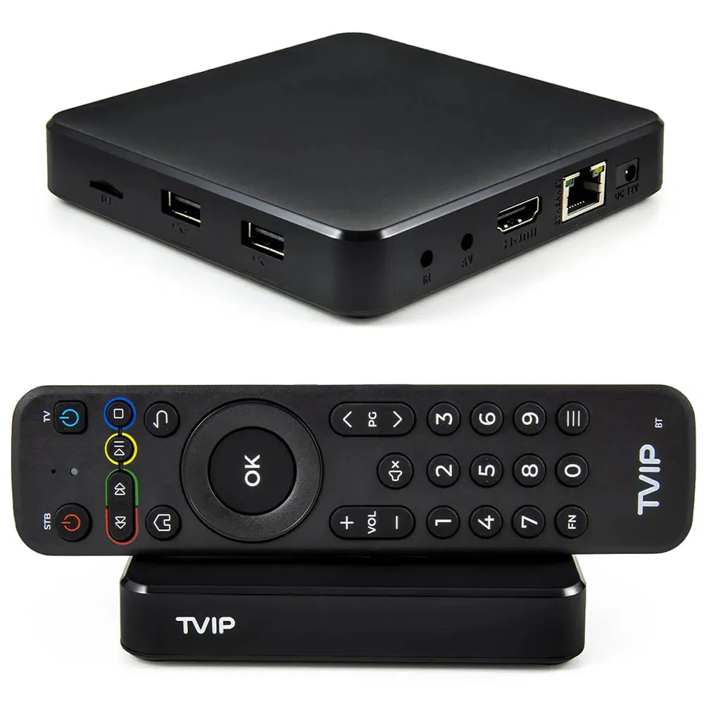 Best Sales Crystal Diamond IP TV Set Top Box Full HD WiFi Linux Tvip706 Tvip 605se 705 710 TV Box Android TV Box Support Portal Wholesales