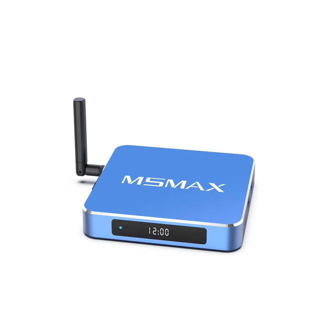 Newest Amlogic S905X4 Android 12 Set Top Box A56 Android TV Box Compatible with Google Play Store