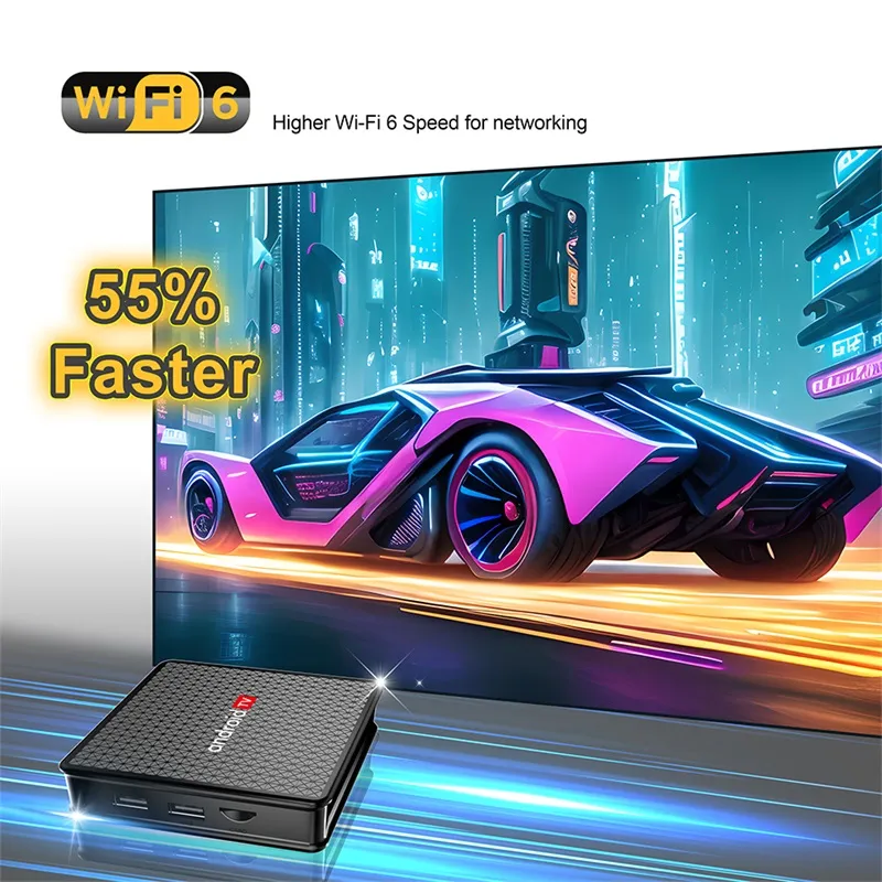 Cheapest Android TV Box X5 Android 10.0 Allwinner H313 2GB 16GB 2.4G WiFi Smart Set Top Box